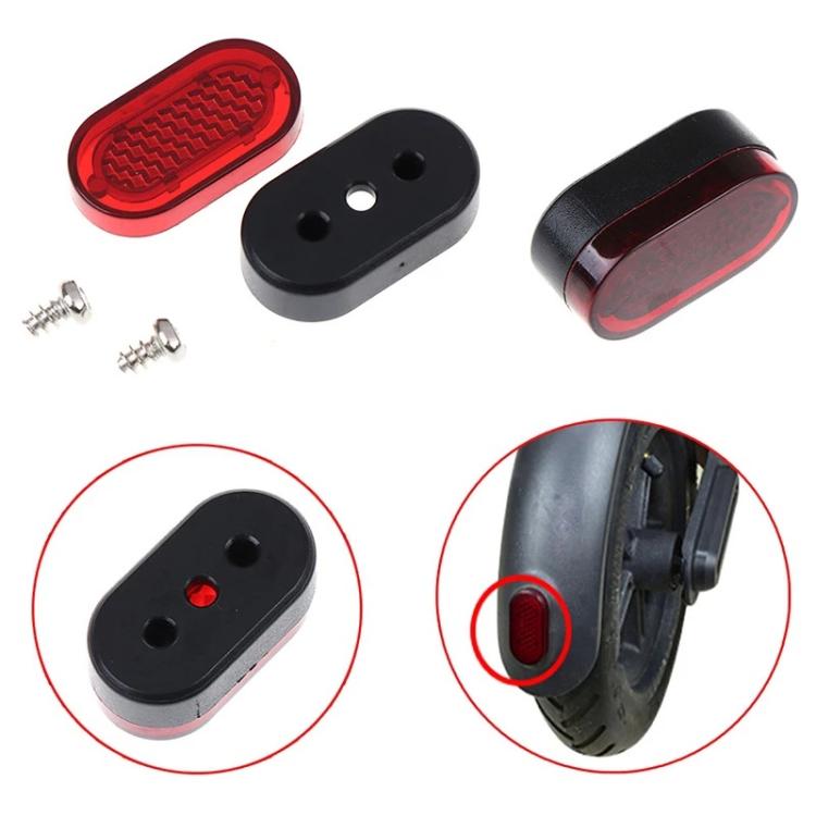 Copertura per luce posteriore del parafango dello scooter elettrico con viti, For Xiaomi Mijia M365