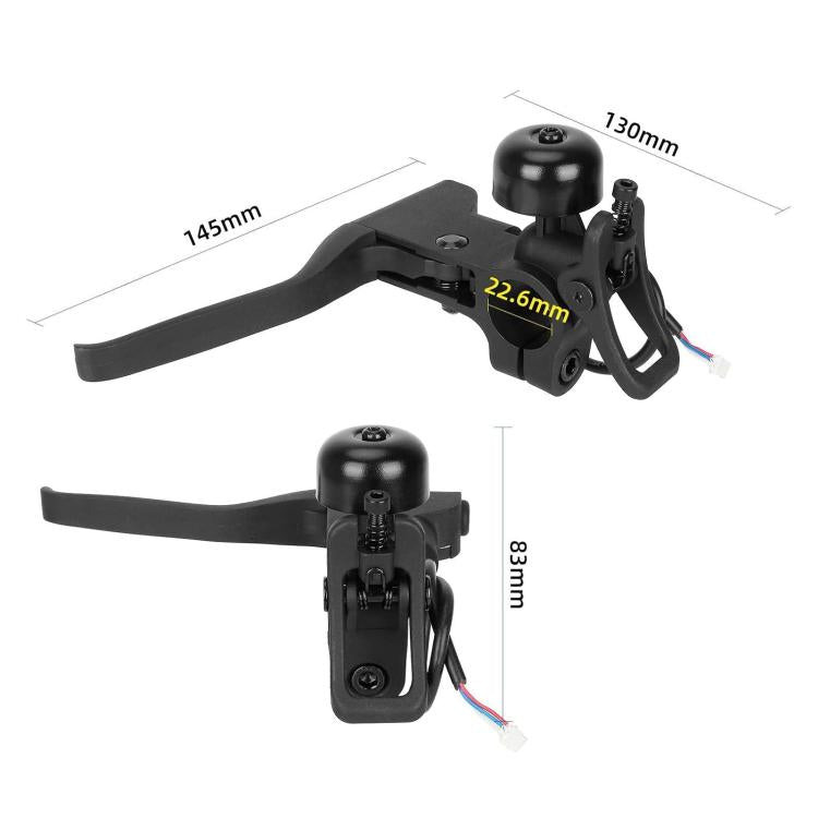 Maniglia del campanello per monopattino elettrico con freno, Electric Scooter Bell Handle with Brake
