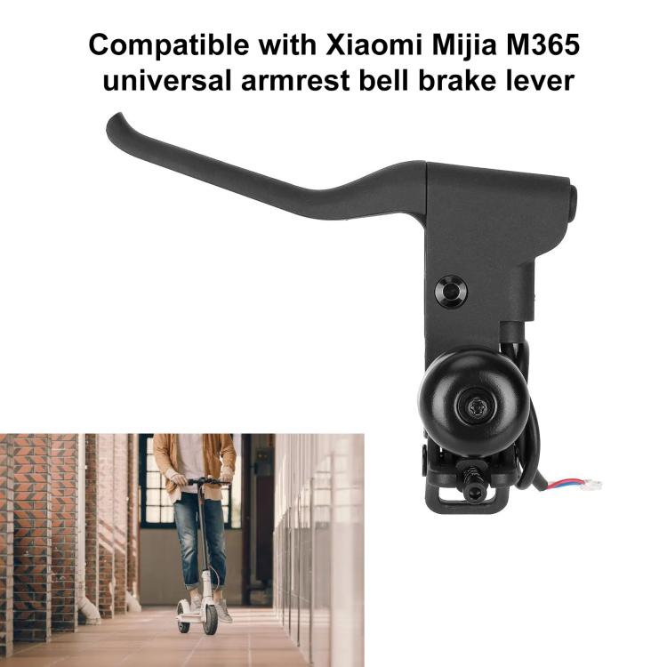 Maniglia del campanello per monopattino elettrico con freno, Electric Scooter Bell Handle with Brake