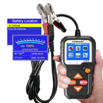 KONNWEI KW650 Rilevatore per tosaerba a batteria per auto e moto 6V-12V con display a colori da 2,4 pollici e grafico della forma d'onda, KW650