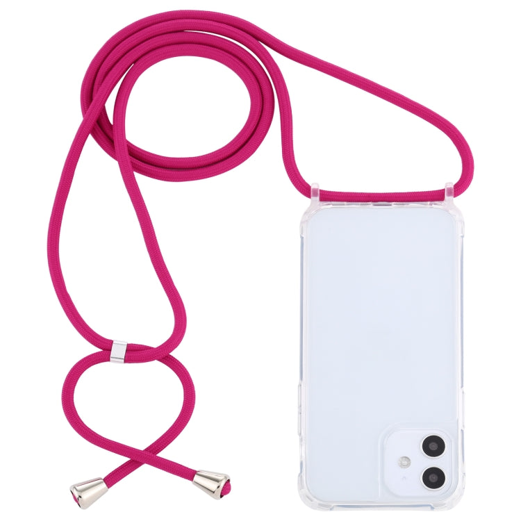 Custodia acrilico trasparente iPhone 12 Mini con cordino