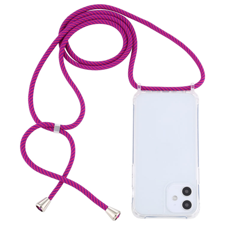 Custodia acrilico trasparente iPhone 12 Mini con cordino