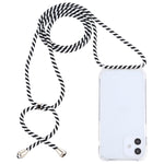 Custodia acrilico trasparente iPhone 12 Mini con cordino