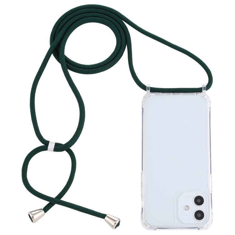 Custodia acrilico trasparente iPhone 12 Mini con cordino