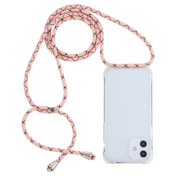 Custodia acrilico trasparente iPhone 12 Mini con cordino
