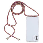 Custodia acrilico trasparente iPhone 12 Mini con cordino
