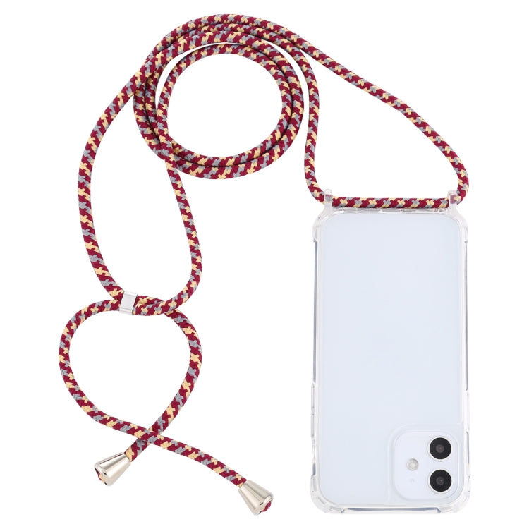 Custodia acrilico trasparente iPhone 12 Mini con cordino