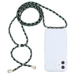 Custodia acrilico trasparente iPhone 12 Mini con cordino