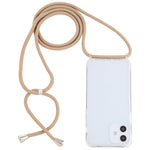 Custodia acrilico trasparente iPhone 12 Mini con cordino