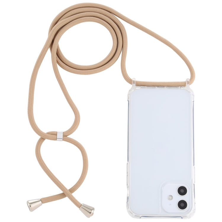 Custodia acrilico trasparente iPhone 12 Mini con cordino