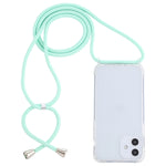 Custodia acrilico trasparente iPhone 12 Mini con cordino