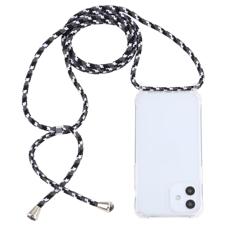 Custodia acrilico trasparente iPhone 12 Mini con cordino