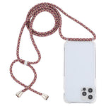 Custodia protettiva trasparente iPhone 12/12 Pro con cordino