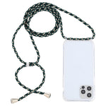 Custodia protettiva trasparente iPhone 12/12 Pro con cordino