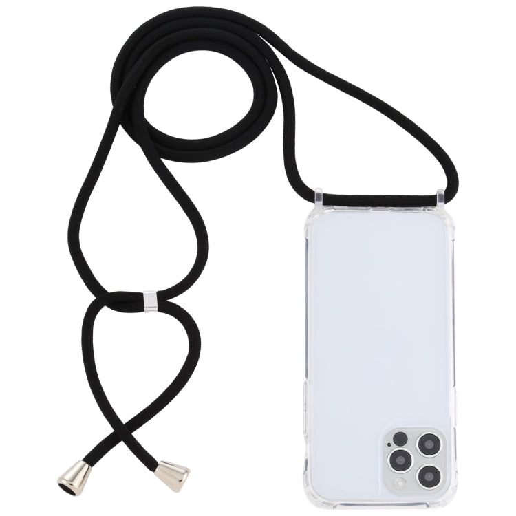 Custodia protettiva trasparente iPhone 12/12 Pro con cordino