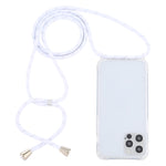 Custodia protettiva trasparente per iPhone 12 Pro Max con cordino