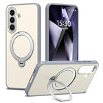 Custodia per telefono antiurto magnetica in TPU + PC con supporto girevole., For Galaxy A57 5G, For Galaxy A36 5G / A37 5G