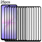 25 pezzi Pellicola in vetro temperato ad alta densità con stampa serigrafica su schermo intero, For Galaxy A08 4G, For Galaxy A08 5G, For Galaxy A18 4G, For Galaxy A18 5G, For Galaxy M47 5G, For Galaxy Buddy5 5G, For Galaxy F07e 4G