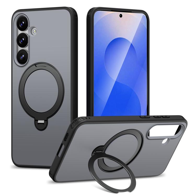 Custodia per telefono antiurto magnetica in TPU + PC con supporto girevole., For Galaxy S26+ 5G, For Galaxy S26 Ultra 5G, For Galaxy S26 5G, For Galaxy S24 5G / S25 5G