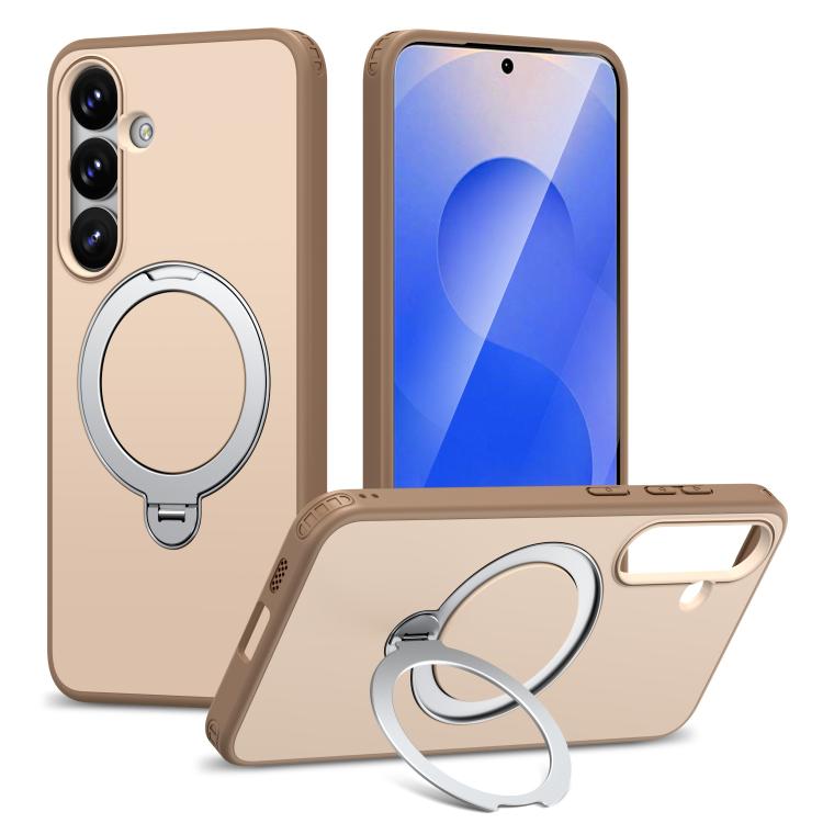 Custodia per telefono antiurto magnetica in TPU + PC con supporto girevole., For Galaxy S26+ 5G, For Galaxy S26 Ultra 5G, For Galaxy S26 5G, For Galaxy S24 5G / S25 5G