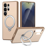 Custodia per telefono antiurto magnetica in TPU + PC con supporto girevole., For Galaxy S24+ 5G / S25+ 5G, For Galaxy S25 Ultra 5G, For Galaxy S24 Ultra 5G, For Galaxy S22 Ultra 5G/S23 Ultra 5G