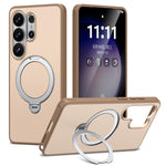 Custodia per telefono antiurto magnetica in TPU + PC con supporto girevole., For Galaxy S26+ 5G, For Galaxy S26 Ultra 5G, For Galaxy S26 5G, For Galaxy S24 5G / S25 5G