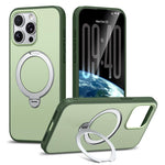 Custodia per telefono antiurto magnetica in TPU + PC con supporto girevole., For iPhone 14 Pro Max, For iPhone 13 Pro Max, For iPhone 13 Pro, For iPhone 12 Pro Max