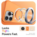 Custodia per telefono antiurto magnetica in TPU + PC con supporto girevole., For iPhone 14 Pro Max, For iPhone 13 Pro Max, For iPhone 13 Pro, For iPhone 12 Pro Max