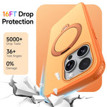 Custodia per telefono antiurto magnetica in TPU + PC con supporto girevole., For iPhone 14 Pro Max, For iPhone 13 Pro Max, For iPhone 13 Pro, For iPhone 12 Pro Max