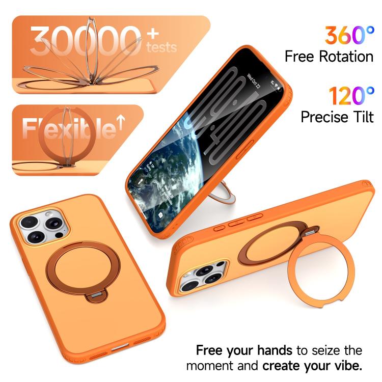 Custodia per telefono antiurto magnetica in TPU + PC con supporto girevole., For iPhone 14 Pro Max, For iPhone 13 Pro Max, For iPhone 13 Pro, For iPhone 12 Pro Max