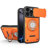 Custodia magnetica per telefono con supporto scorrevole per fotocamera., For iPhone 16 Pro, For iPhone 15 Pro Max, For iPhone 15 Pro, For iPhone 15