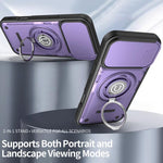 Custodia magnetica per telefono con supporto scorrevole per fotocamera., For iPhone 16 Pro, For iPhone 15 Pro Max, For iPhone 15 Pro, For iPhone 15