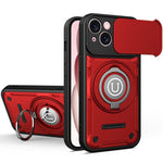 Custodia magnetica per telefono con supporto scorrevole per fotocamera., For iPhone 16 Pro, For iPhone 15 Pro Max, For iPhone 15 Pro, For iPhone 15