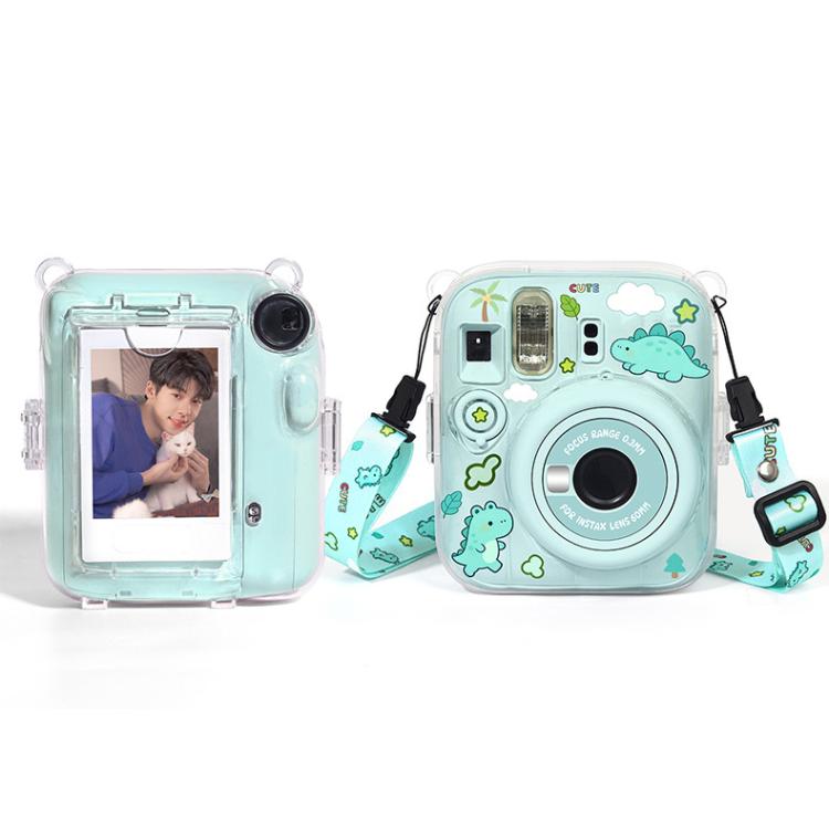 Kit di adesivi fai-da-te con conchiglia di cristallo e tracolla per borsa portafoto., For FUJIFILM instax mini 13