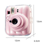 Kit di adesivi fai-da-te con conchiglia di cristallo e tracolla per borsa portafoto., For FUJIFILM instax mini 13