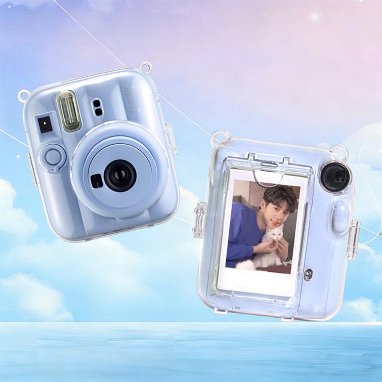 Kit di adesivi fai-da-te con conchiglia di cristallo e tracolla per borsa portafoto., For FUJIFILM instax mini 13