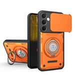 Custodia magnetica per telefono con supporto scorrevole per fotocamera., For Galaxy A27 5G, For Galaxy A26 5G / A17 5G, For Galaxy A55 5G