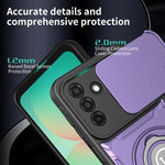 Custodia magnetica per telefono con supporto scorrevole per fotocamera., For Galaxy A27 5G, For Galaxy A26 5G / A17 5G, For Galaxy A55 5G