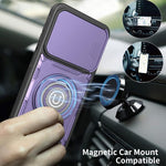 Custodia magnetica per telefono con supporto scorrevole per fotocamera., For Galaxy A27 5G, For Galaxy A26 5G / A17 5G, For Galaxy A55 5G