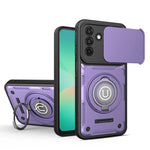 Custodia magnetica per telefono con supporto scorrevole per fotocamera., For Galaxy A27 5G, For Galaxy A26 5G / A17 5G, For Galaxy A55 5G