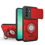Custodia magnetica per telefono con supporto scorrevole per fotocamera., For Galaxy A27 5G, For Galaxy A26 5G / A17 5G, For Galaxy A55 5G