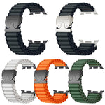 Confezione da 5 cinturini per orologio sportivi fuoristrada in nylon con fibbia a paracadute xDfind., For Galaxy Watch8 / 8 Classic