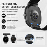 Confezione da 5 cinturini magnetici in metallo Milanese xDfind per orologio, For Galaxy Watch8 / 8 Classic
