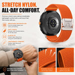 Confezione da 5 cinturini per orologio in nylon elasticizzato con fibbia a paracadute xDfind, For Galaxy Watch8 / 8 Classic