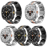 Confezione da 5 cinturini per orologio in acciaio inossidabile con fibbia a farfalla xDfin, For Galaxy Watch Ultra / Ultra 2025, For Galaxy Watch8 / 8 Classic