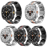 Confezione da 5 cinturini per orologio in acciaio inossidabile con fibbia a farfalla xDfin, For Galaxy Watch Ultra / Ultra 2025, For Galaxy Watch8 / 8 Classic