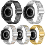 Confezione da 5 cinturini per orologio in acciaio inossidabile con fibbia a sette perline xDfind, For Galaxy Watch8 / 8 Classic