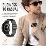 Confezione da 5 cinturini per orologio in acciaio inossidabile con fibbia a sette perline xDfind, For Galaxy Watch8 / 8 Classic