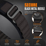 Confezione da 5 cinturini per orologio in nylon con fibbia nera xDfind, For Galaxy Watch Ultra / Ultra 2025, For Galaxy Watch8 / 8 Classic