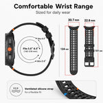 Confezione da 5 cinturini per orologio in silicone con fibbia a scala xDfind, For Galaxy Watch8 / 8 Classic